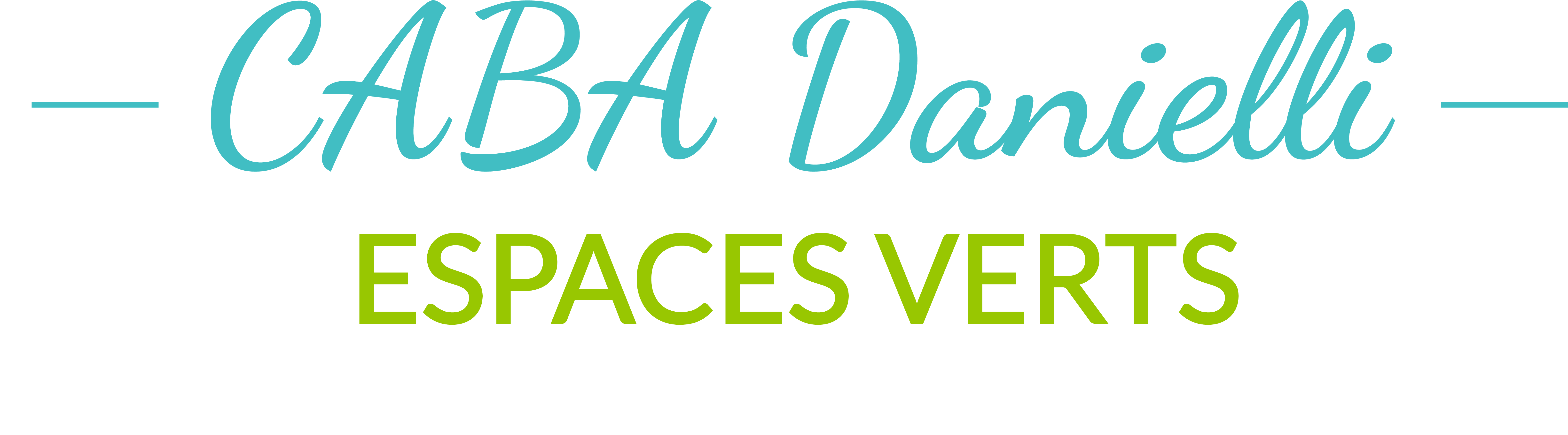 CABA DANIELLI ESPACES VERTS