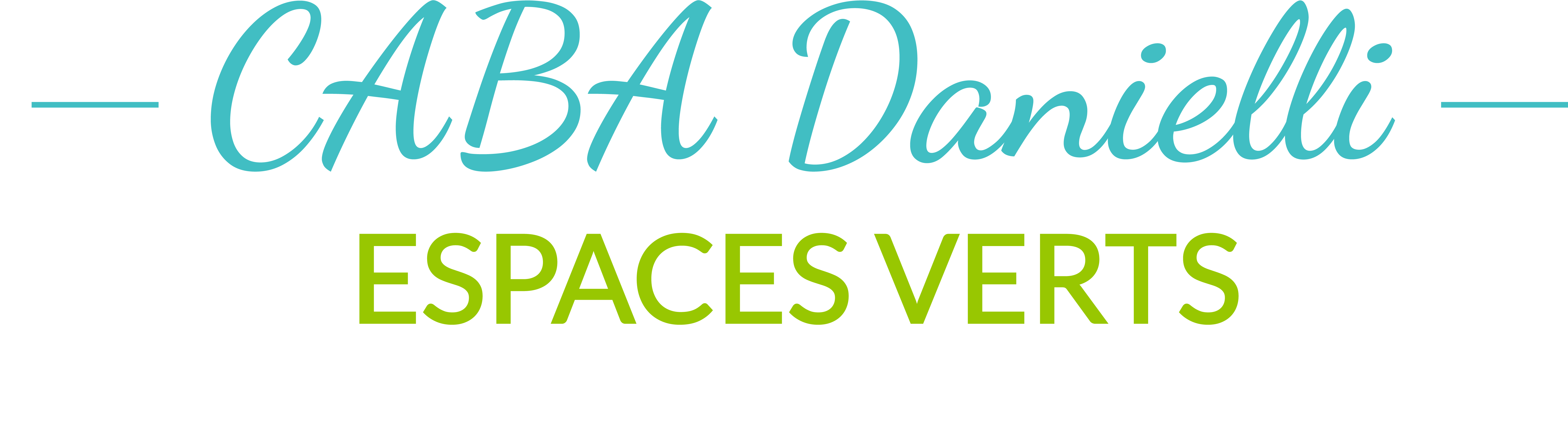CABA DANIELLI ESPACES VERTS